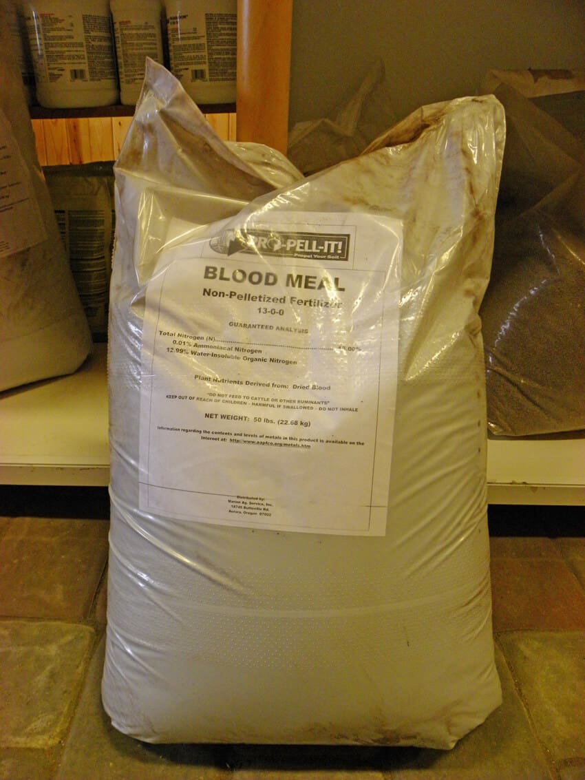 Blood Meal Hilton Landscape Supply