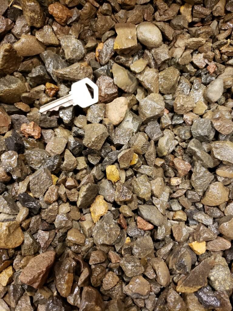 Crushed River Rock Half Clean 3/4" Hilton Landscape Supply