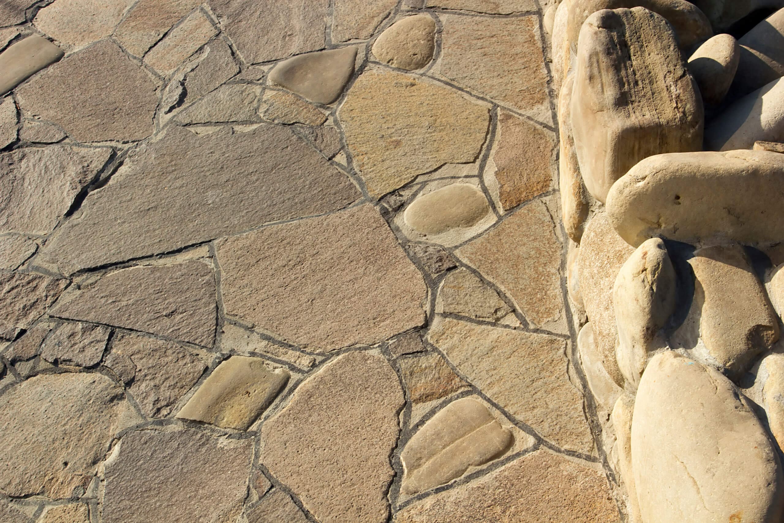 Upgrade Your Yard With A Natural Stone Patio Hilton Landscape